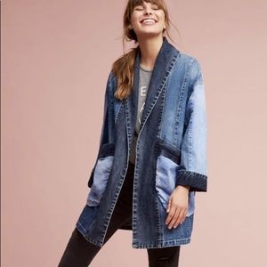 Anthropology Pilcro DENIM JACKET